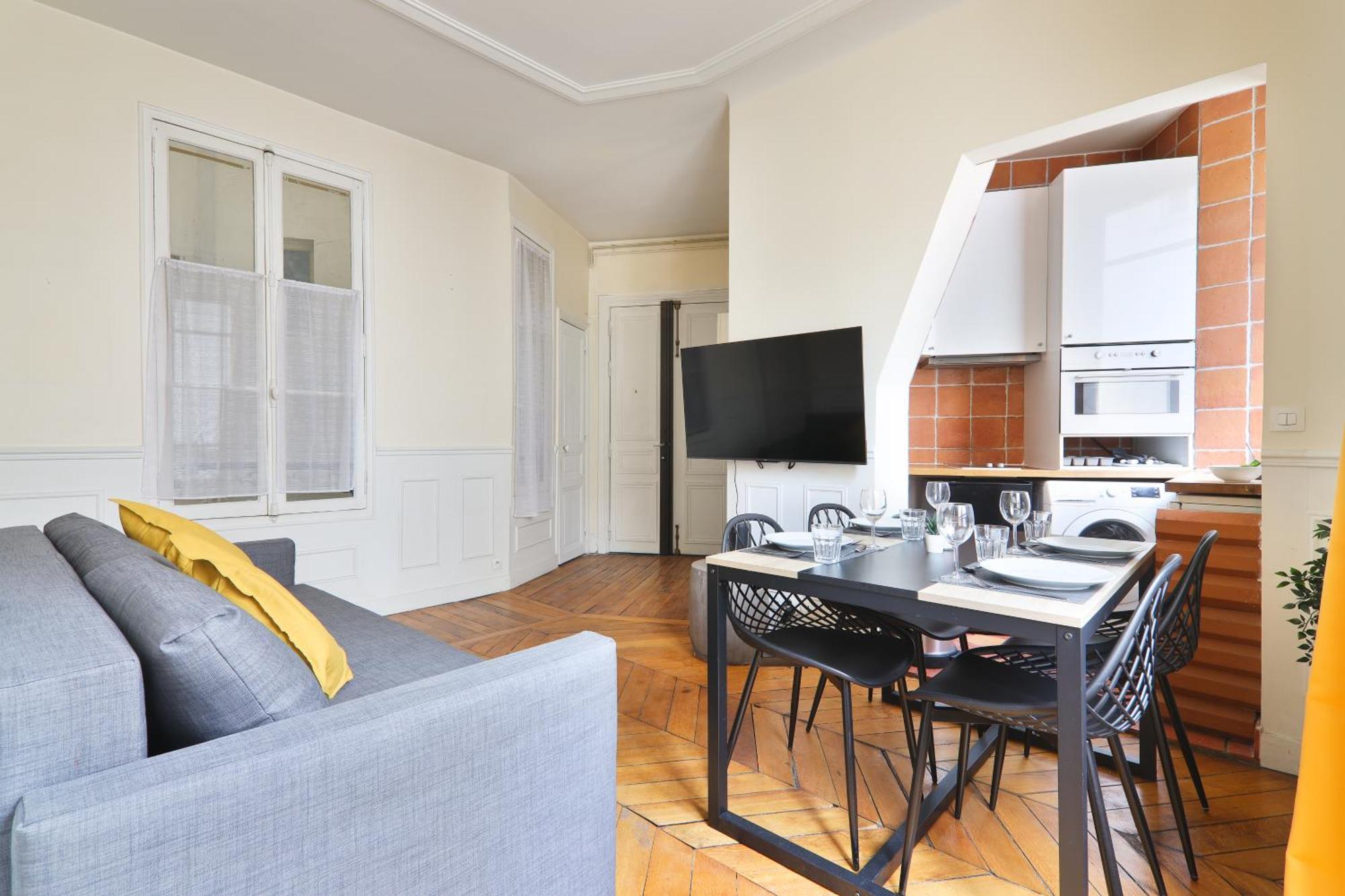Appartement Quartier Chatelet Les Halles 3 Free Netflix Paris Luaran gambar